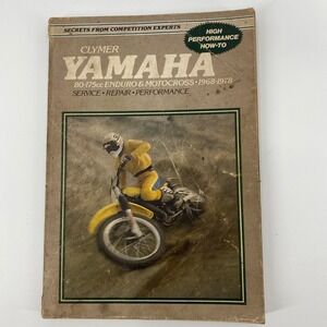 Clymer Yamaha 80-175cc Enduro Motocross 1968-1978 Service Manual M410